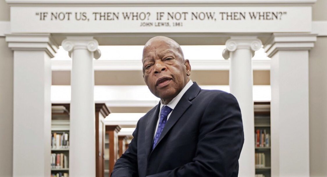Tedashii's tweet photo. If not us, then who? If not now, then when? - John Lewis https://t.co/Q39bvGHbRw