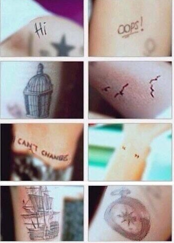 + but the BIGGEST proof for me will always be their complimentary tattoos (bc you just DON´T ink your body with huge tattoos with "no meaning behind them" at all) +