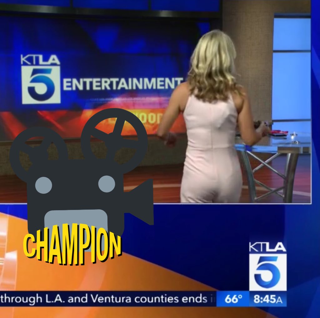 watchertv2000's tweet photo. Who turns her back to the studio camera @DaynaDevon breaks all the rules never turn your backside to the camera 🎥😐😐😐💃🏼🎥💃🏼🎥💃🏼🎥but Dayna has a great 👍 backside #workoutbutt #Fitbutt Amazing #FitBabe #SexyLegs #SexyJumper with a bow 🎁😁😁😁😁@KTLAWeekendAM https://t.co/RZxnAk5TcX