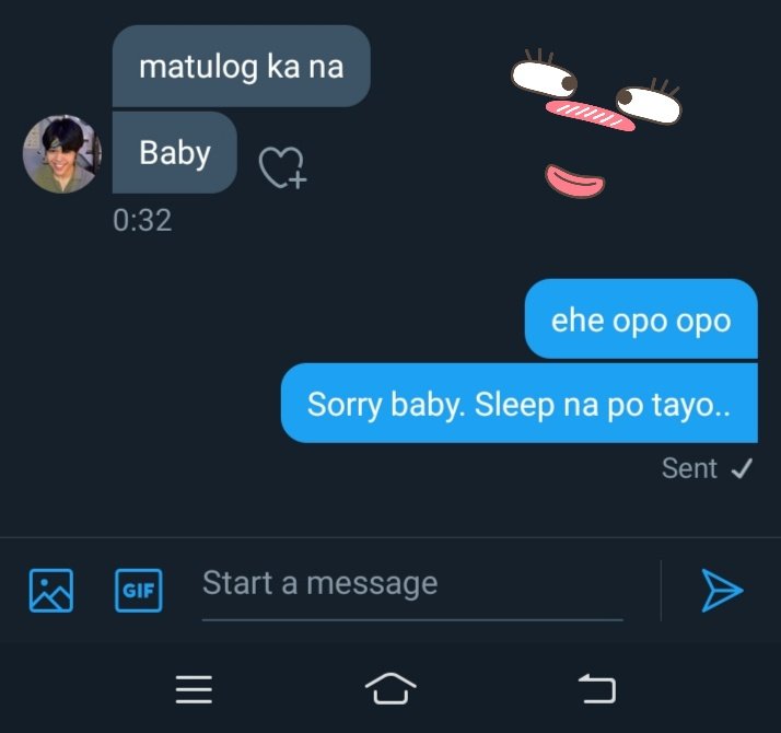 GavreelAlarcon's tweet photo. Ayaw mo matulog ha.. Ayan, napagalitan ka tuloy.. uwu 😅😅
Matutulog na po ako baby ko @caimazing 🥰🥰 https://t.co/DnFziakOnd