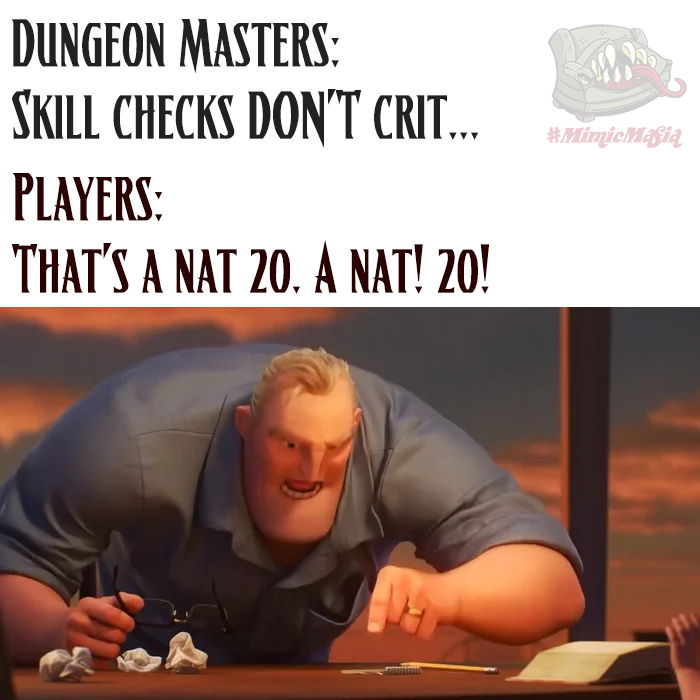 WizardsCouch's tweet photo. #mimicmafia https://t.co/k5nCyHfPnv
.
#dnd #rpg #dnd5e @dnd_retweets @DnDrunken https://t.co/oH1lozZdFz