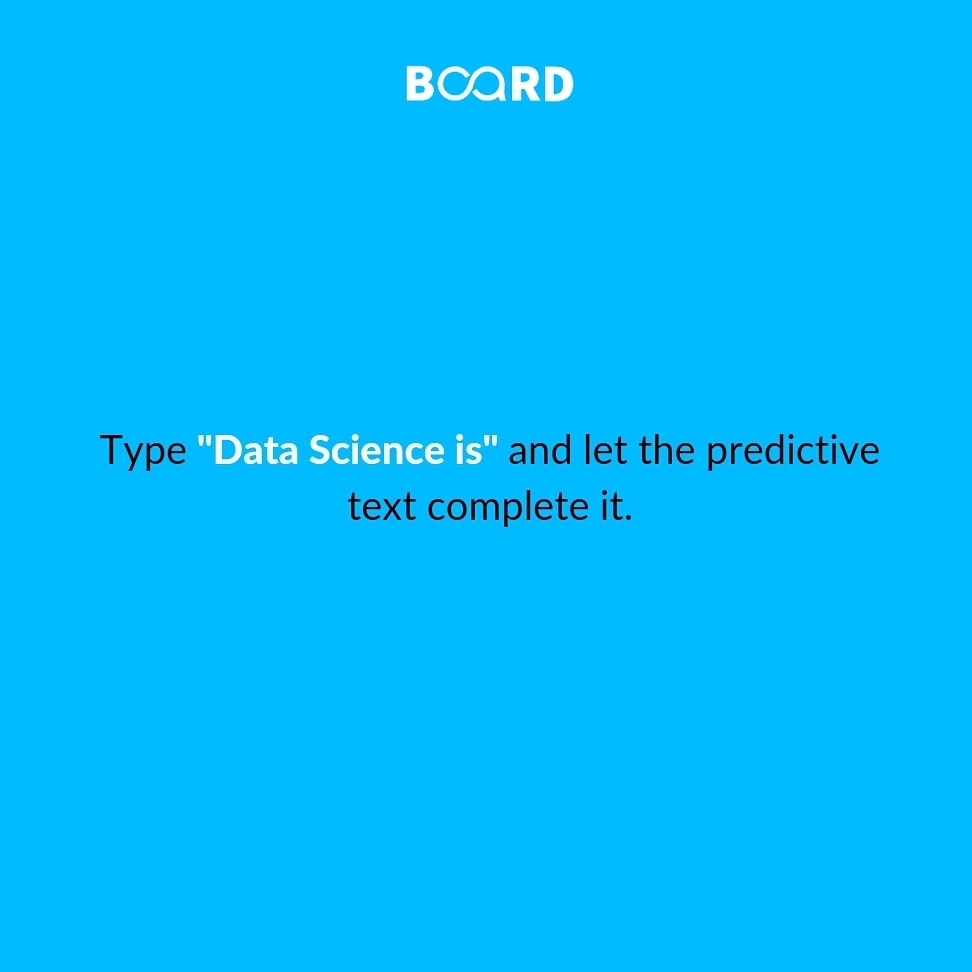 Tag a 'Data Science' enthusiast and show them what your keyboard says. 🙌

#datavisualization #dataanalyst #datascienceindia #data #datacenter #datascience #predictiveprogramming #predictivetext #funnymemes #funny #funnyfrenchie #instagood #instadaily #instagram #instagramhub