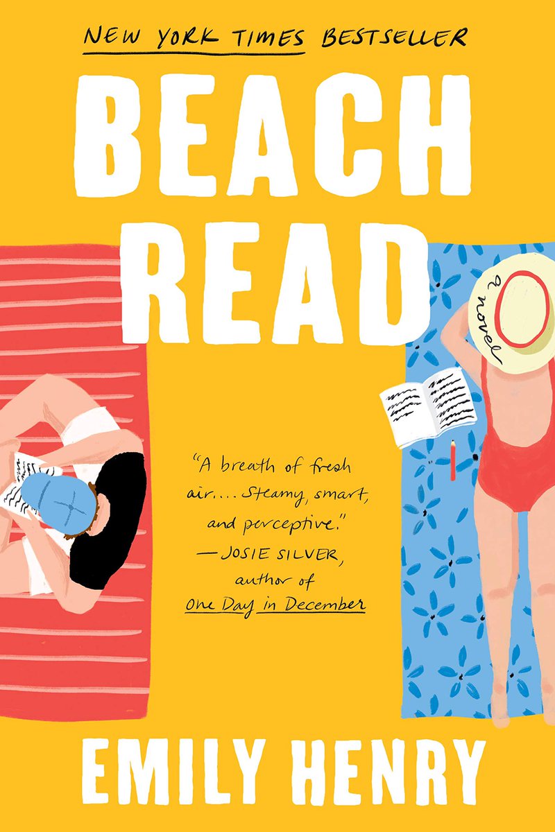 42. Beach Read by Emily Henry• CW: cancer, death, grief and abuse • Enemies to lovers• Both characters are authors!• Small town romance • Smutty but not too explicit • This went a lot deeper than I was expecting • 3.5/5 stars