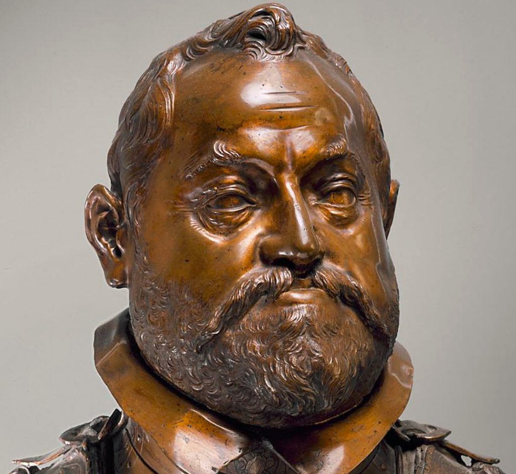 OldPortraiture's tweet photo. Born #OnThisDay in 1552: #RudolfII, Holy Roman Emperor (1552-1612)

Portrait bust by #AdriaendeVries (1556-1626), 1607

#Habsburg https://t.co/5pIwNizbt1