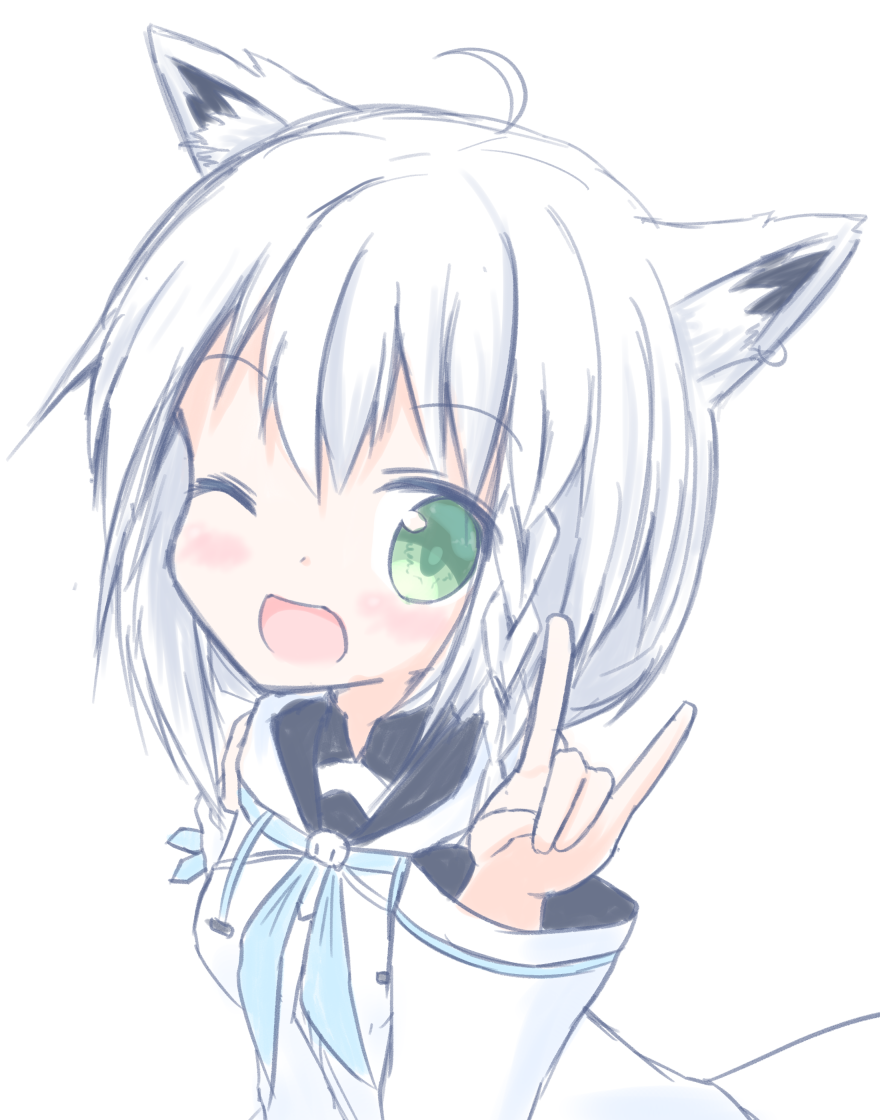 白上フブキ 「きつね」|永風とばる🍃1日目(土)西は-08bのイラスト