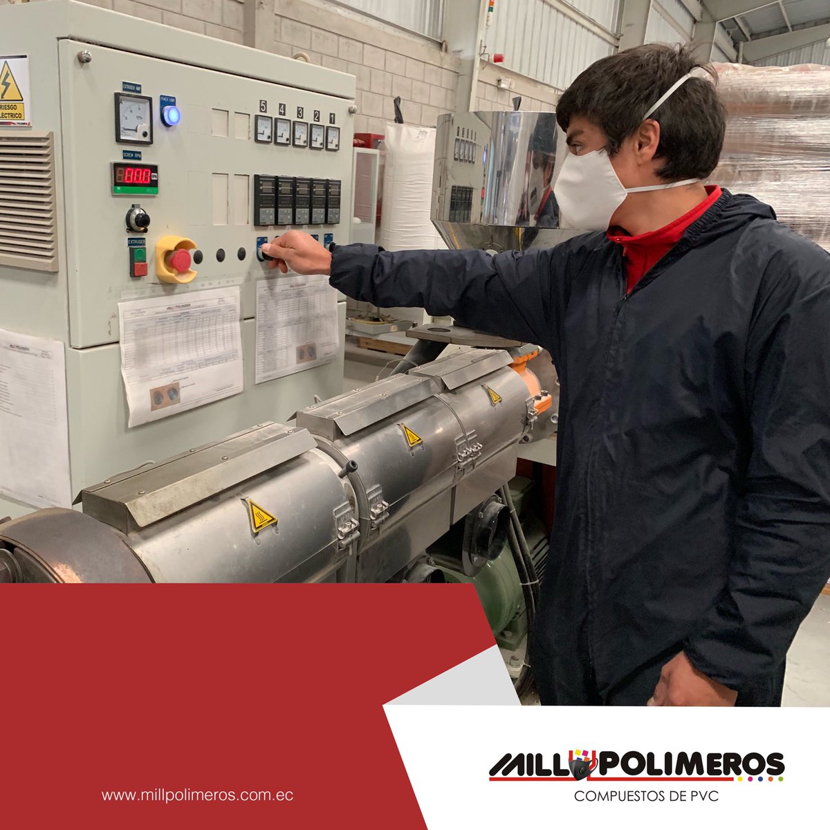 Nos dedicamos a la producción de compuestos de PVC tanto flexibles como rígidos utilizados como materia prima en diferentes aplicaciones. 💪🏼

#millpolimeros #compuestosdepvc #pvc