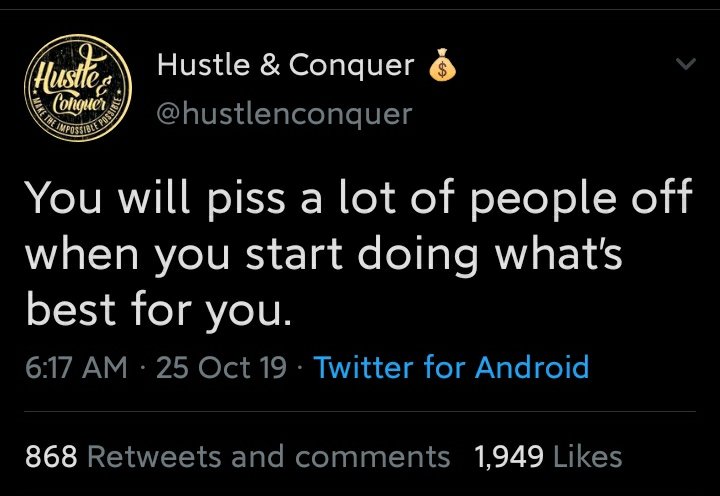 Polarising tweets.Either you tweet something controversial or talk about something controversial.Even if this is about the traditional thinking of the world.You can tweet about it all day and never run out of content. @hustlenconquer