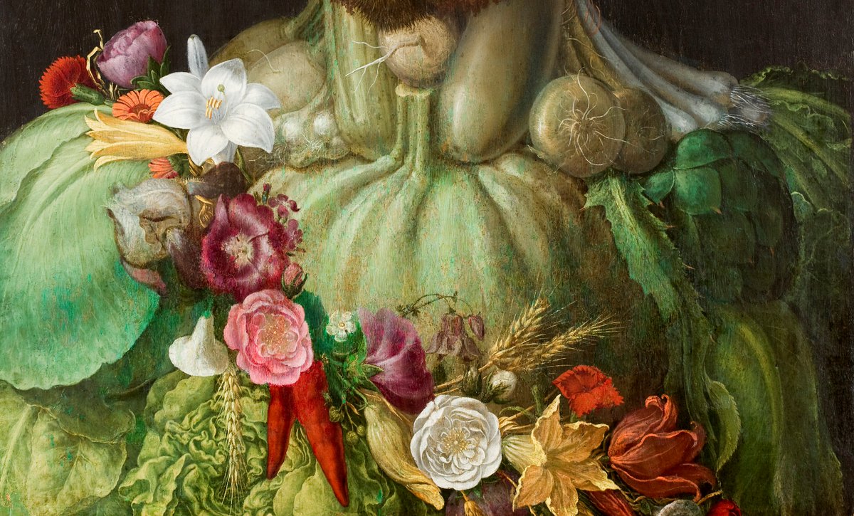 OldPortraiture's tweet photo. Born #OnThisDay in 1552: #RudolfII, Holy Roman Emperor (1552-1612)

Portrait as Vertumnus by #GiuseppeArcimboldo (1527-93), 1590

#Habsburg https://t.co/fmSh9IgLSd