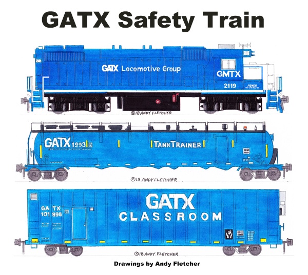 CustomTrains's tweet photo. Thank you everyone at #GATX for teaching #railsafety to us all with the GATX #SafetyTrain. #ThankARailroader https://t.co/kRu8XkknX9