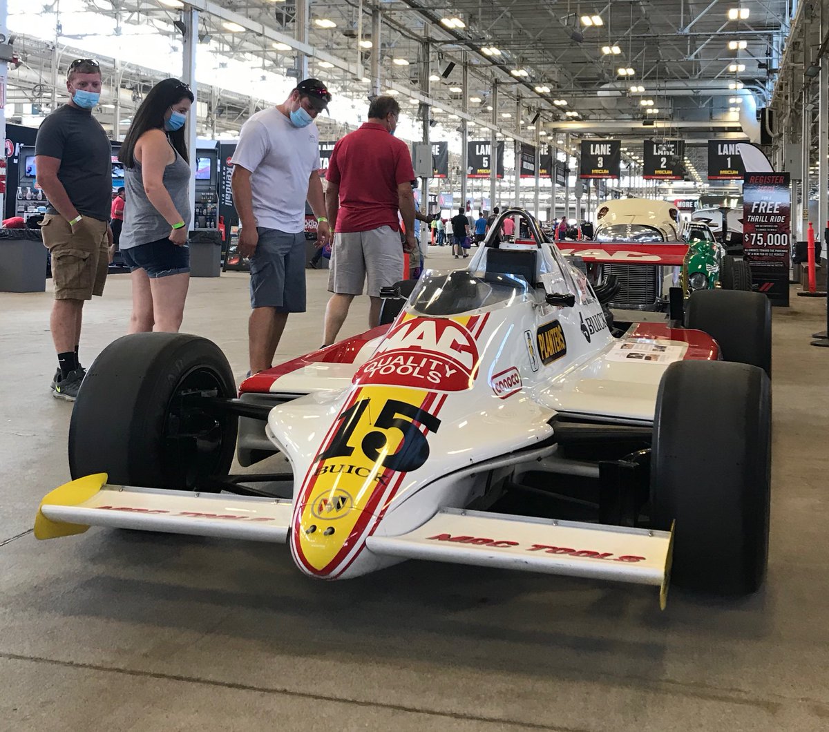 On the Block at Mecum Indy 2020 as lot S94 any minute now! The sale of March 82C No. 1 - the first March 82C IndyCar built – will see all proceeds go to the Motorsports Hall of Fame of America. Driven by <a href="/SpinToWin85/">Danny Sullivan</a> <a href="/alunserjr/">Al Unser Jr TM</a> and more! Bid online at bidnow.mecum.com/auth/login
