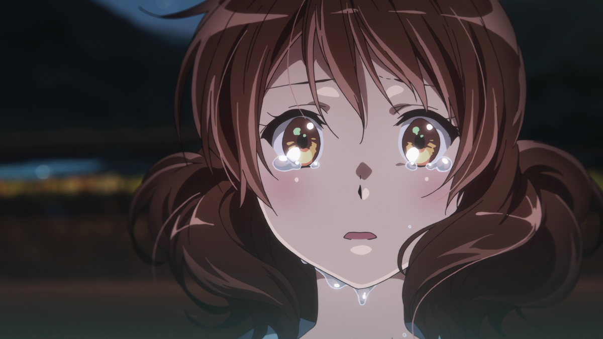 Hibike Euphonium episode 12 is one of my favorite episodes of any piece of fiction ever! Kumiko's character development is perfect, its visual language is perfect, everything about it is perfection.Here's a long thread on everything I love about it!