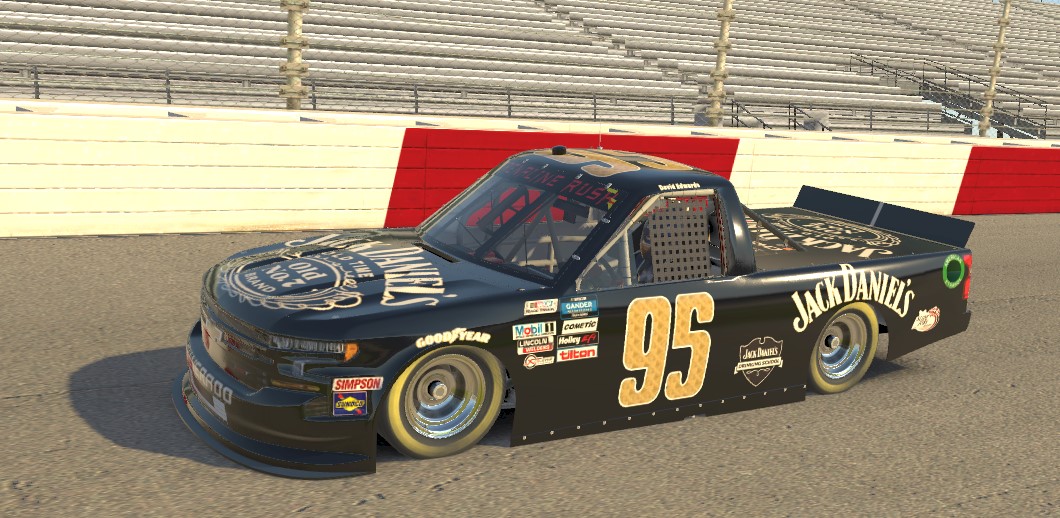 racing_rush's tweet photo. Here are a few Trucks that are running Monday Nights in the Adrenaline Rush Racing League broadcast on @FullVelocityRN.  Designs courtesy of @SheffieldGraphs https://t.co/84x2R4vL2g