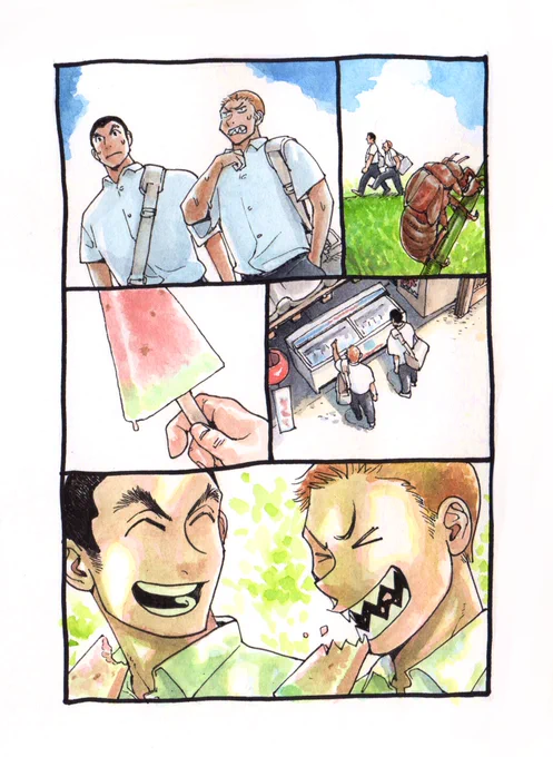 中学生の夏
#ビッグシックス 