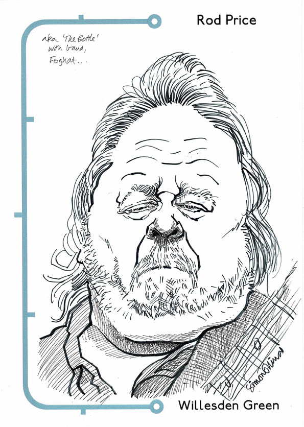 cartoonelli's tweet photo. Another #Caricature on the #LondonUnderground #RodPrice #Guitarist @FOGHAT #WillesdedGreen #JubileeLine - Drawing every #tubestation in #London
@ltmuseum @tfl SEE ALL at https://t.co/bFbmpeyU8U https://t.co/aOWpIuMIoi https://t.co/FfWXYpjpWt
