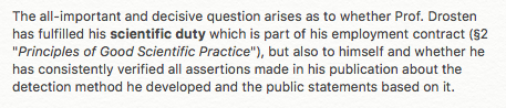 18) Quoting answer to the quoted question posed in the jpg: The answer is a clear NOThis central scientific duty gives rise to three central questions...