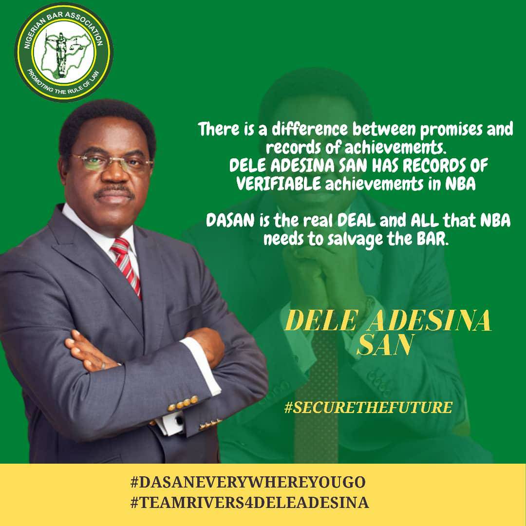DFHappys's tweet photo. Thank you Team Rivers.
#WhyDASAN #ABarForAll #dasanfornba #securethefuture #nigerianlawyers #deleadesinafornbapresident https://t.co/jOXxK0P7p2