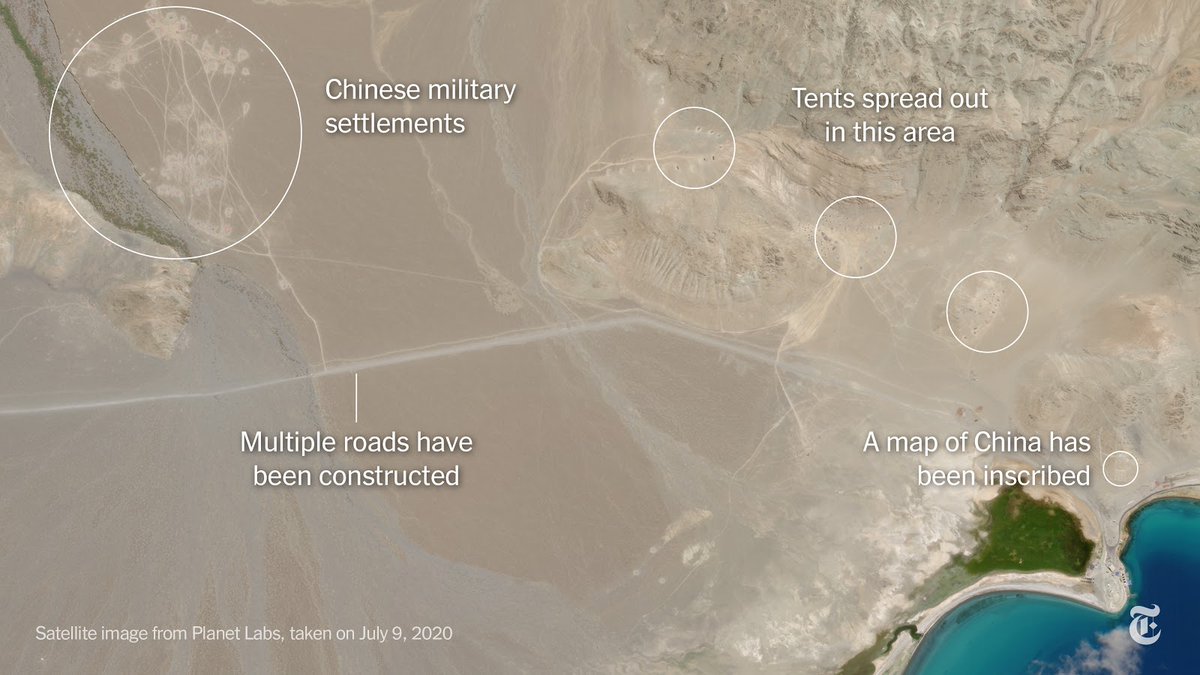 The latest satellite images show Chinese military activities have slowed at the frontier. Despite the partial withdrawal, Chinese forces continue to dominate the spurs in this region. The tensions are unlikely to diminish.