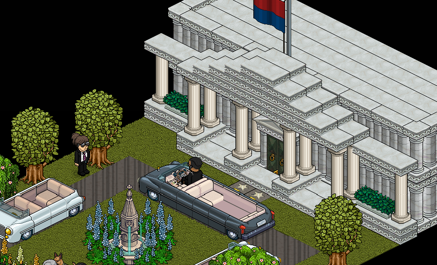 HWHStuart's tweet photo. Happy birthday to the best establishment on Habbo, the Habbo White House!!! @HabboWH Thank you for so many terrific memories since I started my journey eight years ago :D https://t.co/ZErghBmGnU