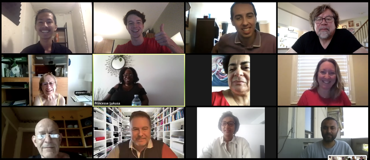 MonaFortier's tweet photo. Another successful #WeekendOfAction in the books! Had a great time speaking with our amazing #OttawaVanier volunteers about the issues that matter most in our community. #VirtualLPC #PositivePolitics https://t.co/2U7sIpZDIE