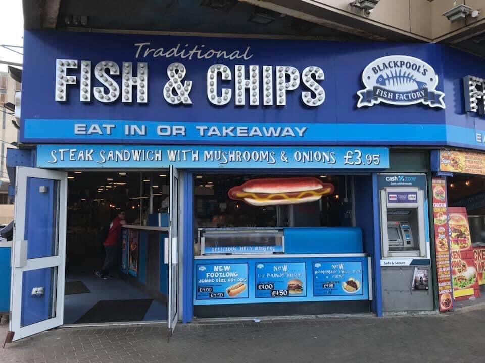 BlackpoolFish's tweet photo. To be fair, on a normal week we’ve a hygiene rating of 5 so rest assured during this pandemic our game is fully stepped up. Come, dine in, take away - whatever you prefer. ❤️ https://t.co/na7srwiQdJ