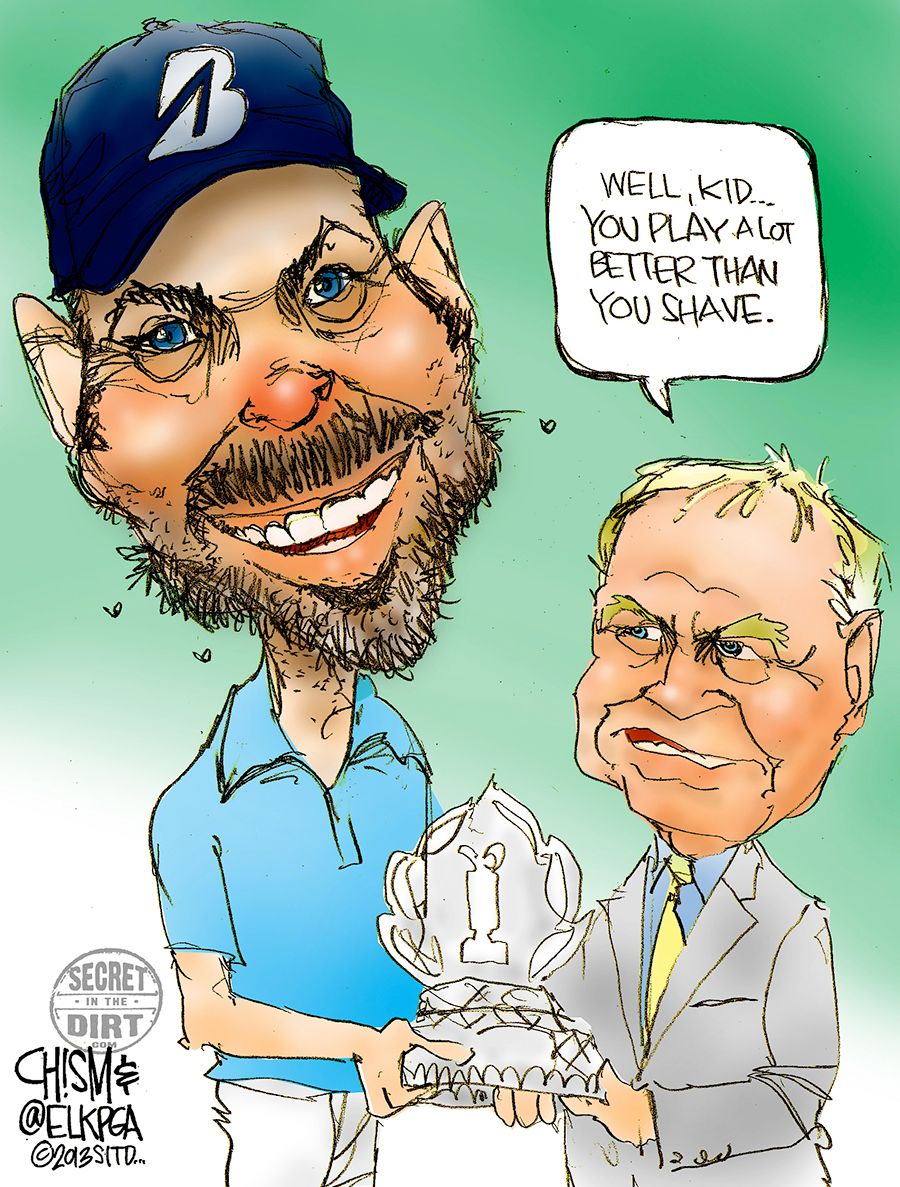 SecretGolf's tweet photo. Toon of the day:

2013 @MemorialGolf Champion, Matt Kuchar

Download SG Tour app for more!
https://t.co/TXjR3M4v3x

@jacknicklaus @elkpga @CalderChism https://t.co/SSXcn8TsRw