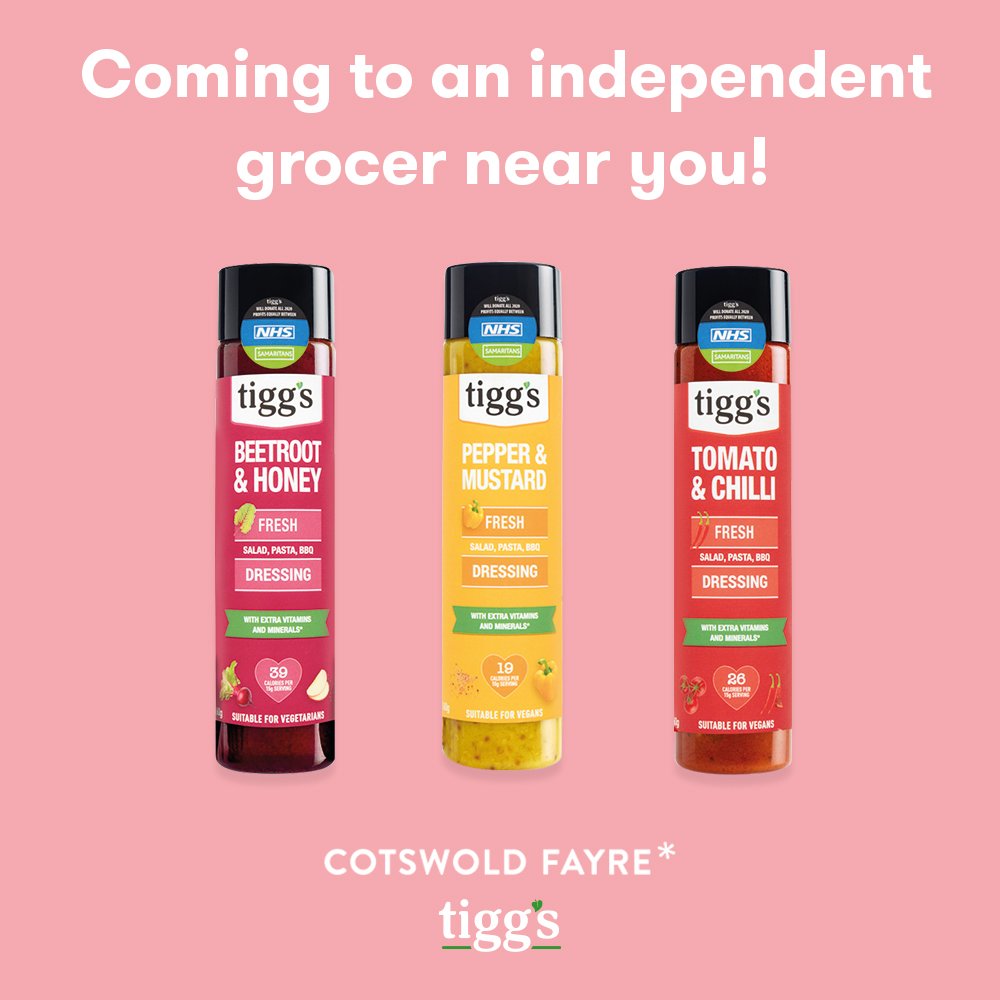 We’re delighted to announce that we are partnering with <a href="/cotswoldfayre/">Cotswold Fayre</a> This means independent stores across the country will now be able to get their hands on Tigg's!

If you're an independent grocer, or you want Tigg's stocked in your local farm shop, get in touch!

#tiggitup