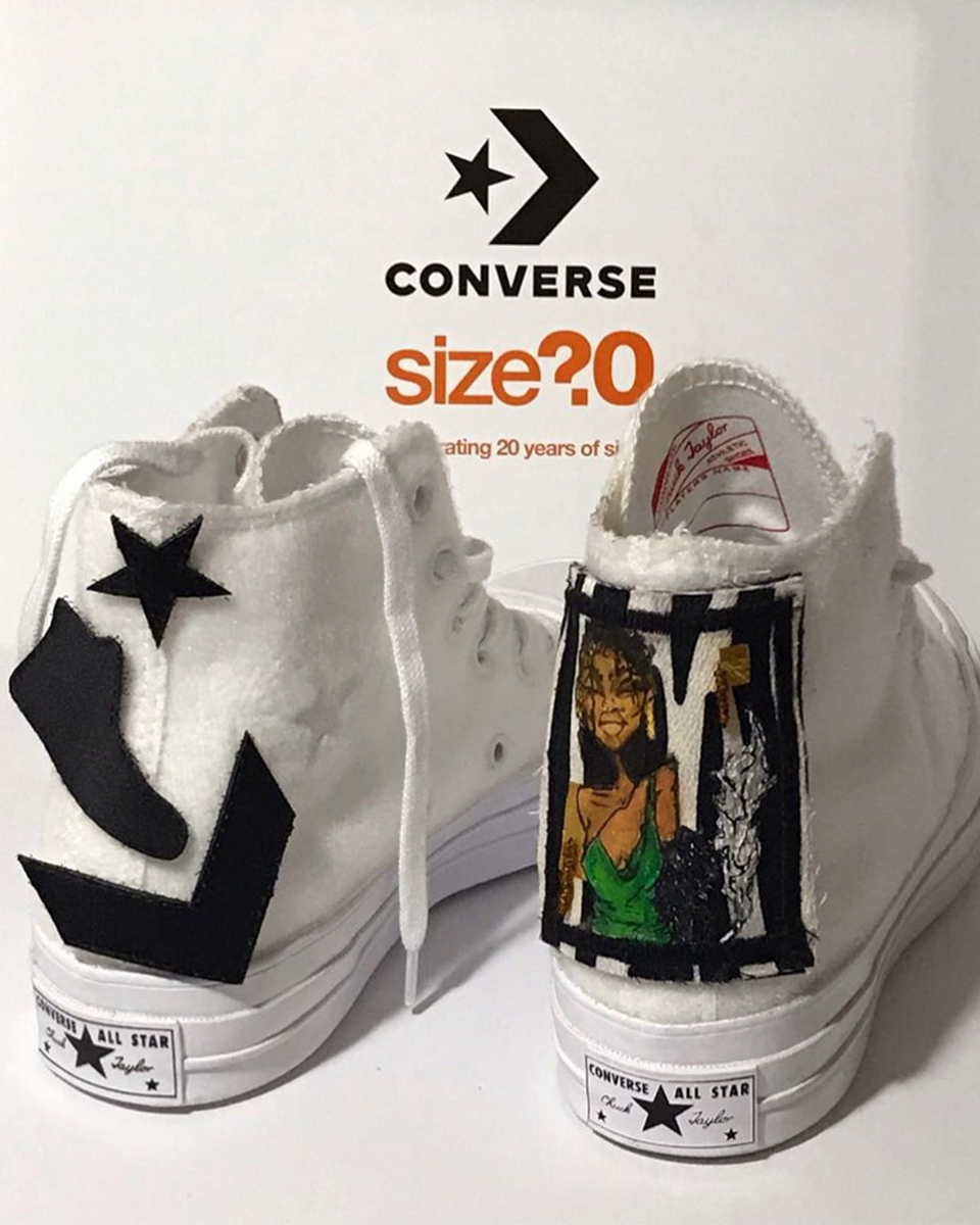 converse crème