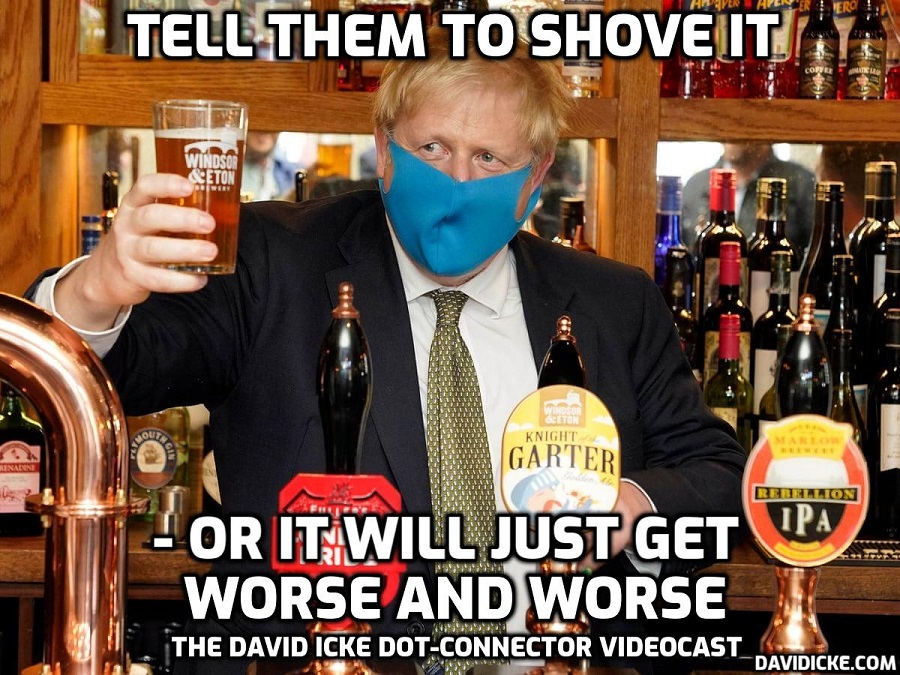 Tell Them To Shove It – Or It Will Just Get Worse And Worse – David Icke Dot-Connector Videocast (Please circulate to beat censorship) ow.ly/9grr30qZ0N5