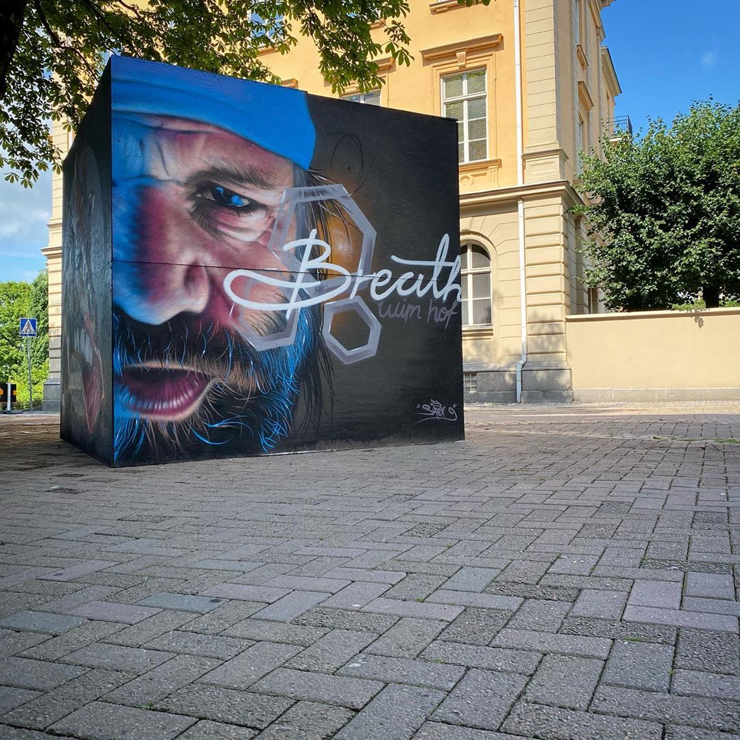 Iceman_Hof's tweet photo. What an awesome piece of street art! Thanks a bunch for this amazing work @superggraff X

#iceman #wimhof #streetart #graffiti #portrait #urbanart #graffitiart #breathe #innerfire #justbreathe #wimhofmethod https://t.co/u1jZUhjAx0