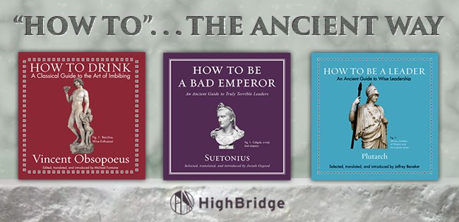 Now is a great time to learn something new!

#audiobook #howto #ancient #highbridgeaudio