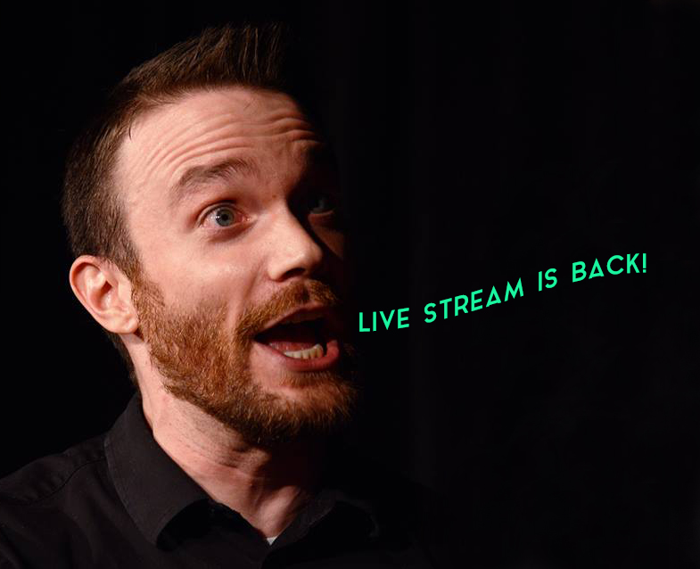 (A.) What’s in the Bermuda Triangle?!
(B.) Is Elvis really dead?! 
(C.) How does an improv team perform virtually?! 

Exactly ONE of these great mysteries will be answered on tonight's 8pm live stream! 😜