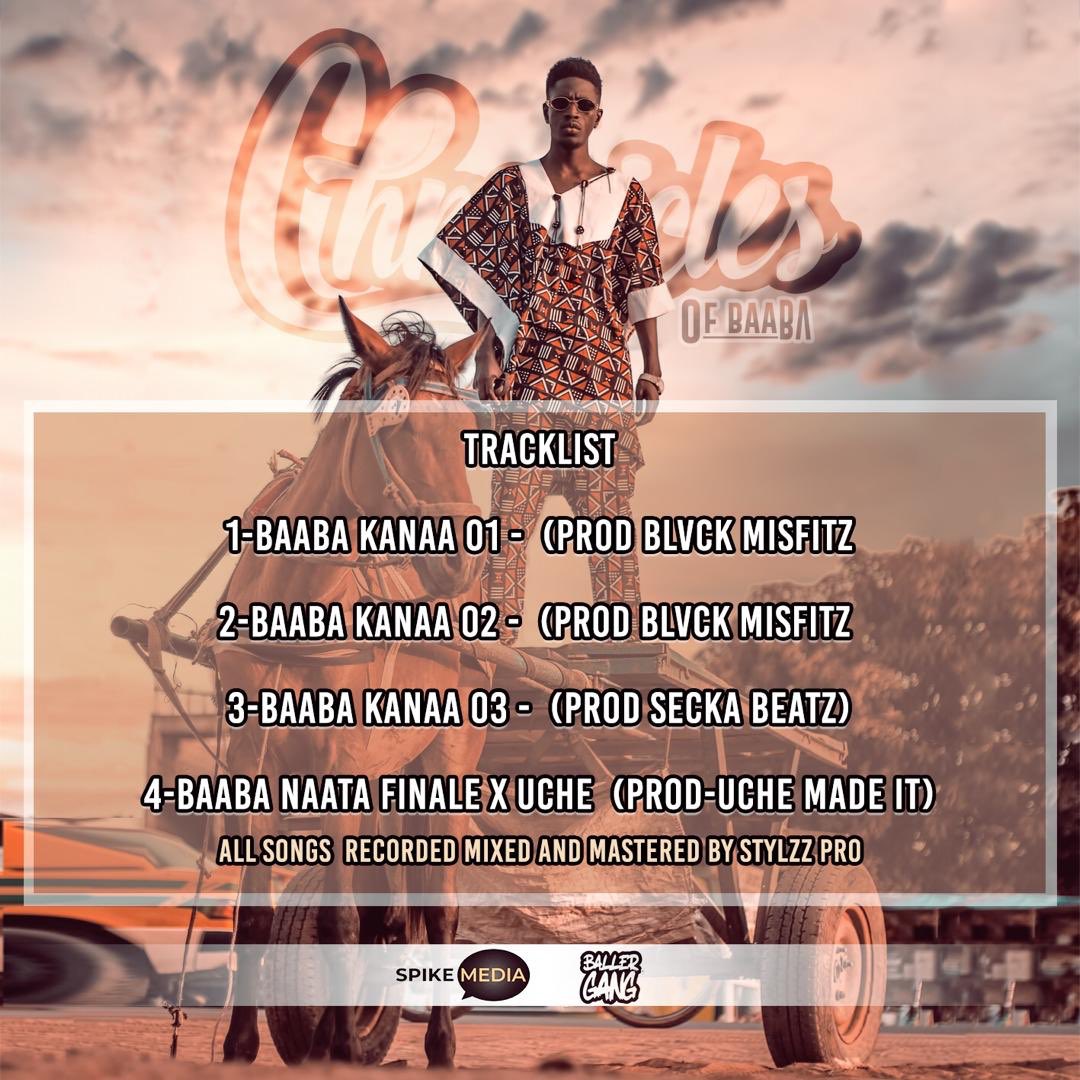 Chronicles of Baaba out now on all digital stores, look up <a href="/ChanaLoum/">BaBa D.</a>  Cc. @yuvaabdoulie