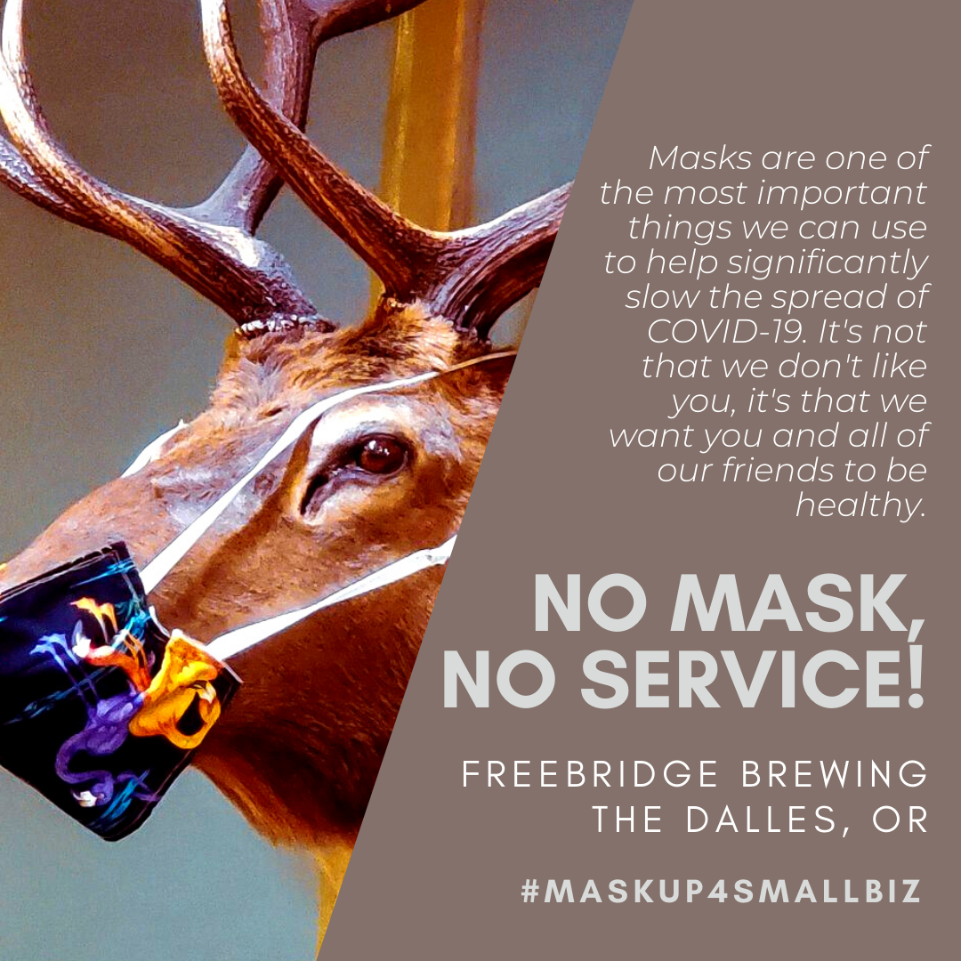 OregonGovBrown's tweet photo. One of the many great things about Oregon: our craft beers. Breweries across the state are asking you to please wear a face covering so that they can stay safe and stay open for business. 
@PelicanBrewCo @PfriemBeer @ChetcoBrew https://t.co/fBnCNbQcky