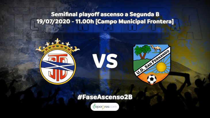 Deporpress's tweet photo. #FaseAscenso2B ⚽️🇮🇨 Cita histórica para @SDTenisca y @UdSanFernando3  con un único deseo

Previa ✍️➡️ https://t.co/NPJdCFSrcH https://t.co/ZiCIY6bWRl