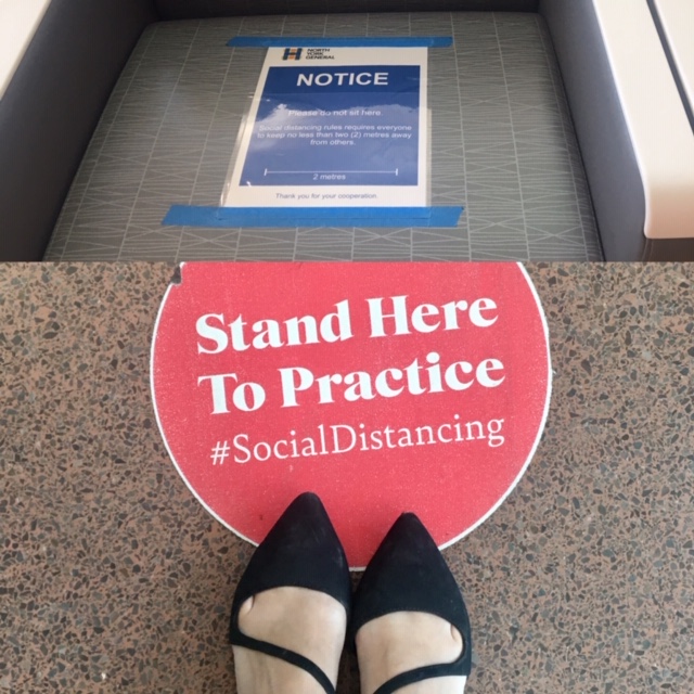 NYGH_News's tweet image. As we reintroduce visitors, we want to ensure we implement continued safety measures, like #socialdistancing in many areas throughout the hospital. It's one way we contribute to providing #SafeCareForAll.