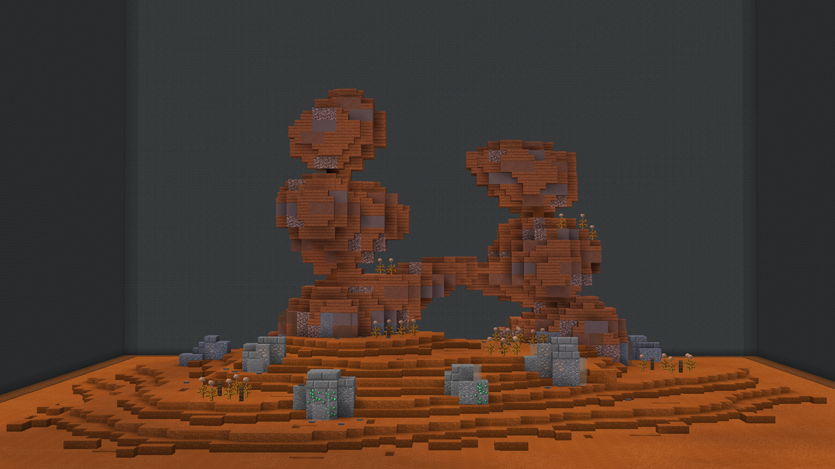 yMaarlon's tweet photo. Little terrain that i built on @BlockartsBT 

#Minecraft #minecraft建築コミュ https://t.co/rSVnSsg4kK