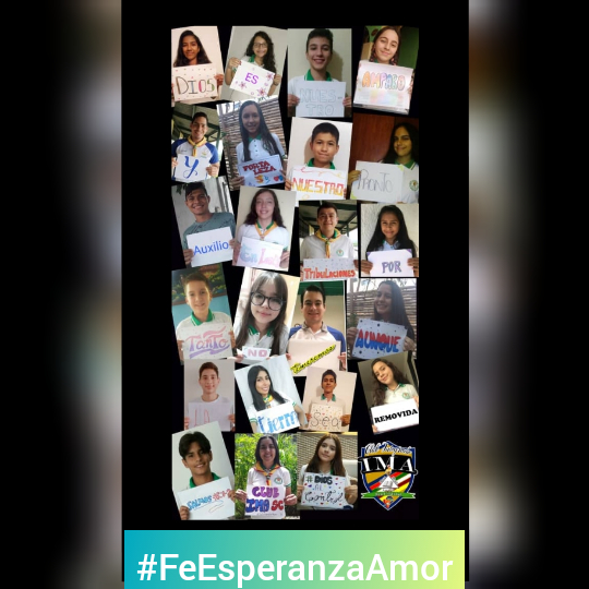 IMASC9's tweet photo. Club ima San Cristobal 
#FeEsperanzaAmor https://t.co/j3fR83xJTA