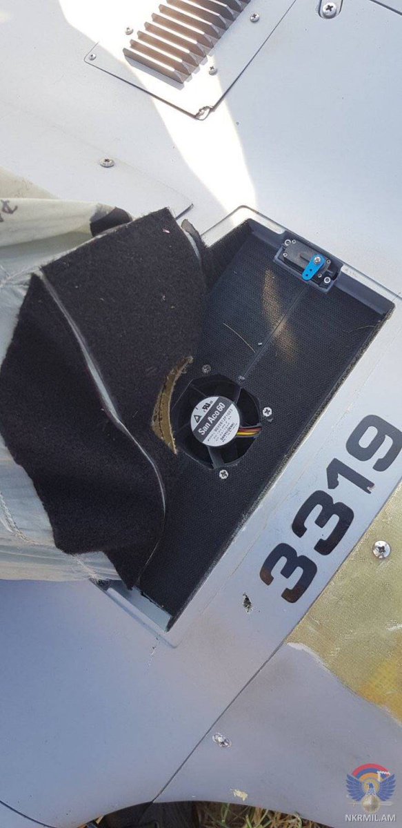 NKR forces reportedly shot down an Azerbaijani Israeli-made Orbiter 3 UAV this morning. 74/ https://t.me/warjournal/7007 