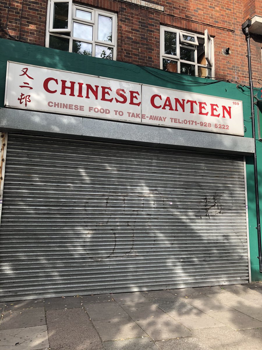 My favourite Chinese takeaway is closed 