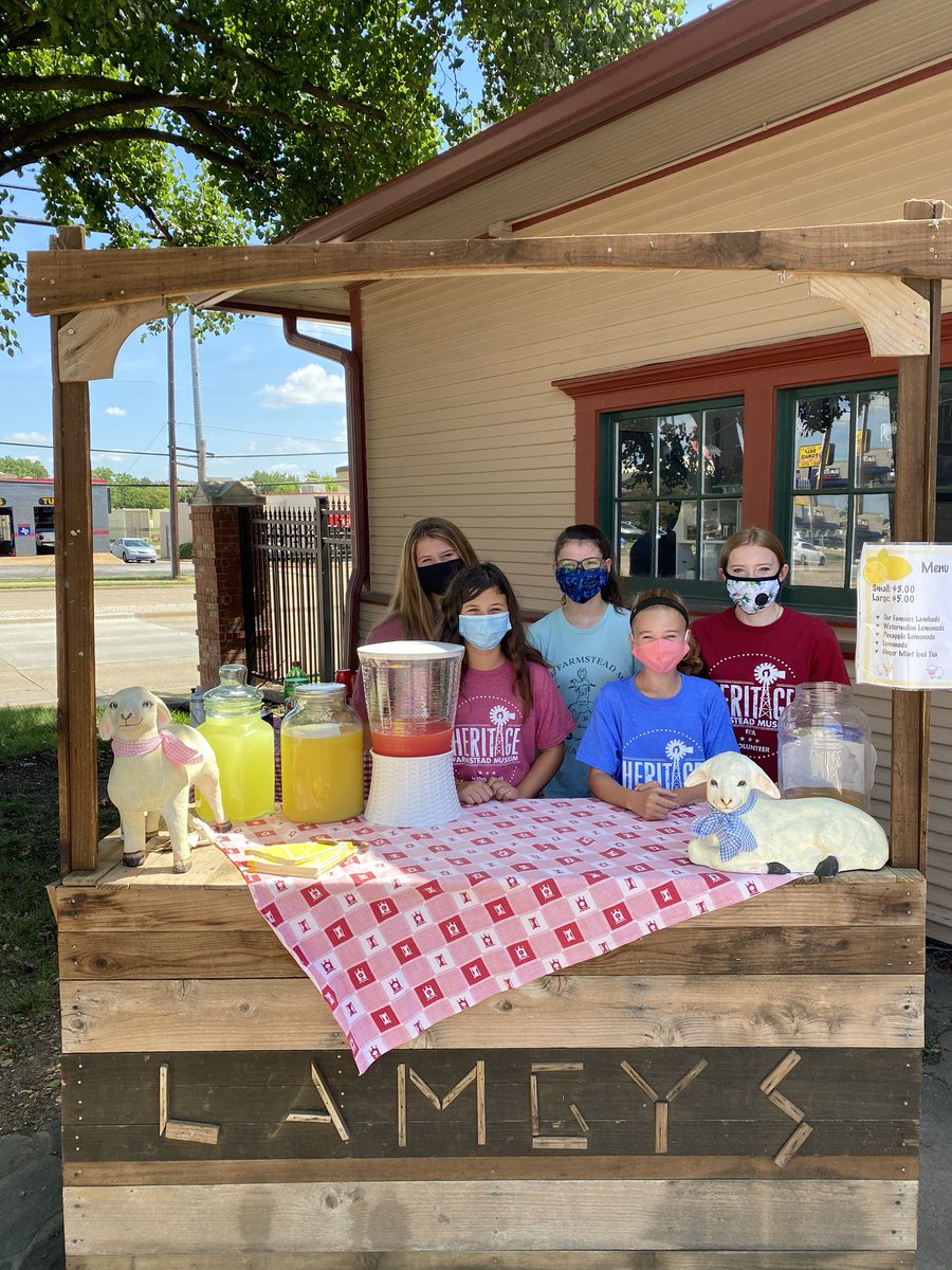 Come visit <a href="/HFMuseum/">Heritage Farmstead Museum</a> today! We are hosting a lemonade stand and all proceeds go to Heritage Farmstead Museum.