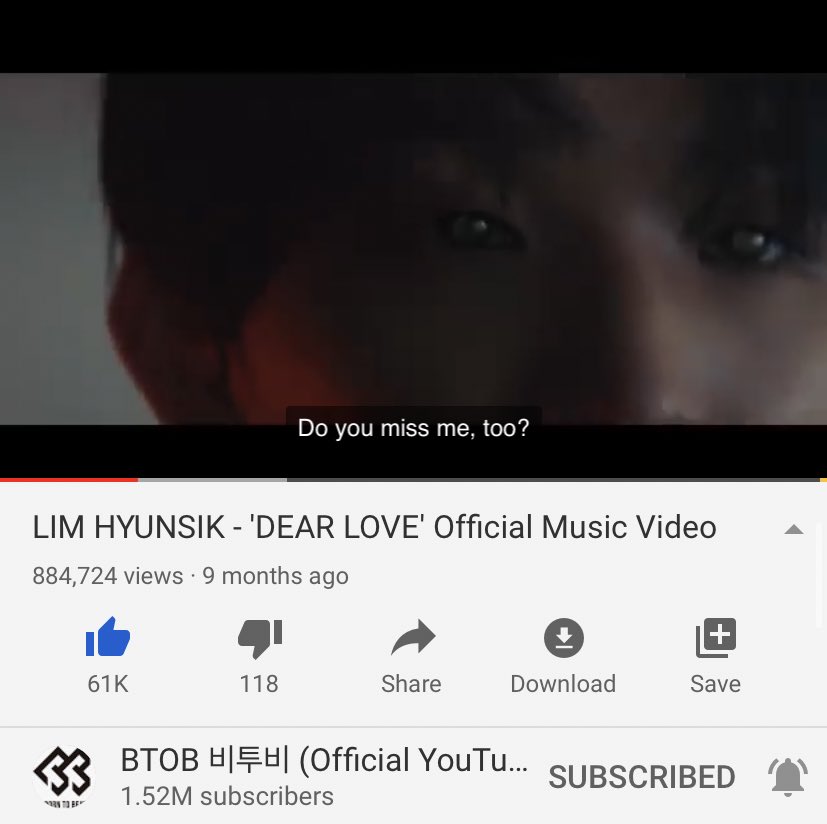 Dear Love view count streaming thread 19JULY2020 2:15AM KST884,724