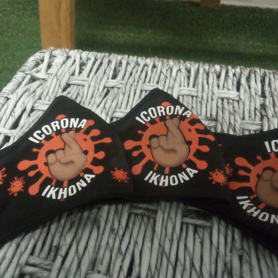 TBrandsStore's tweet photo. Stay Safe and iCorona iKhona...mask R50 by @AkulalwaC
At @TBrandsStore...we also do branding on Mask it starts from R30
#JoburgEnterprises #TownshipBrands #WeServiceJoburg https://t.co/BGYzt6NE5w