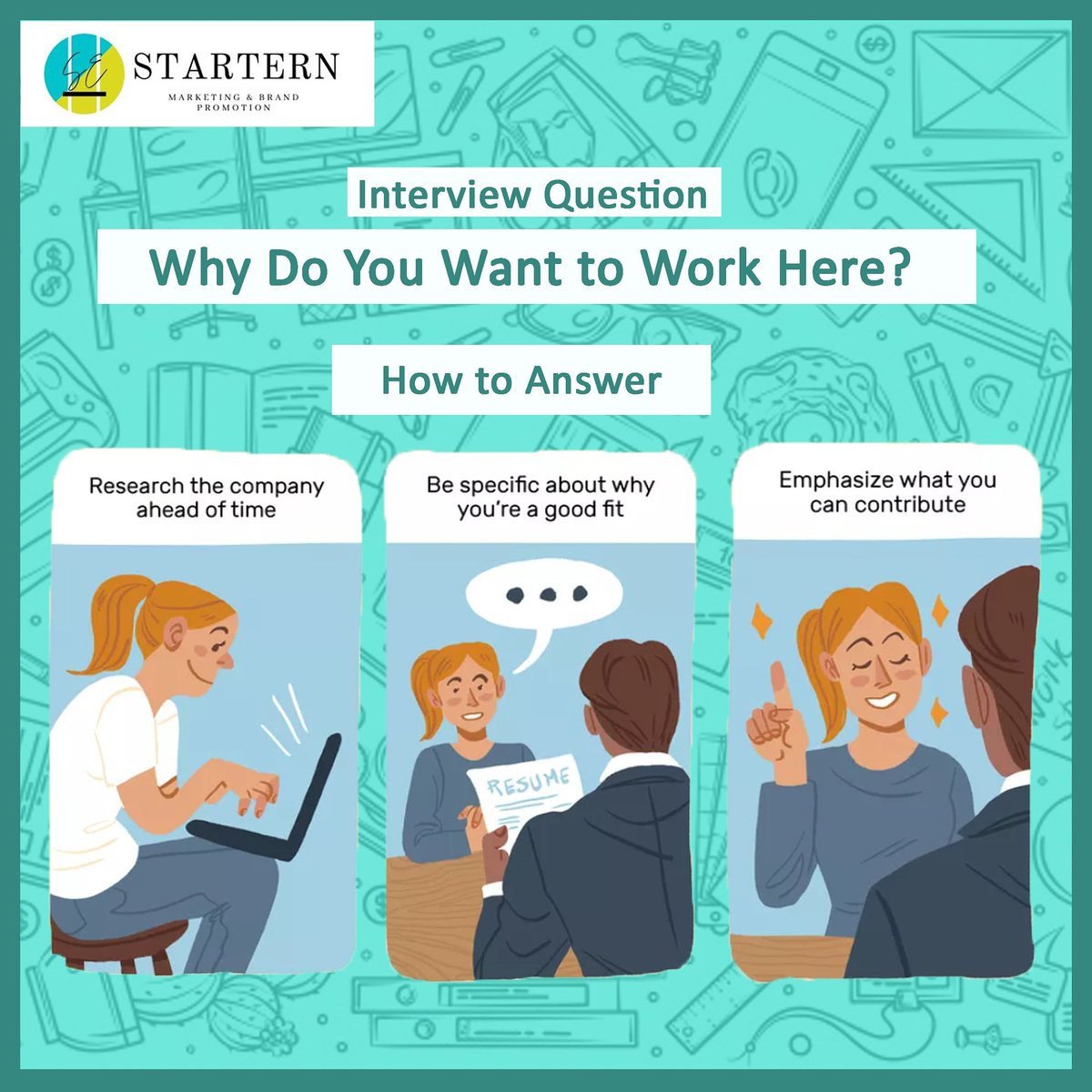 Infostartern1's tweet photo. 𝗪𝗛𝗬 𝗗𝗢 𝗬𝗢𝗨 𝗪𝗔𝗡𝗧 𝗧𝗢 𝗪𝗢𝗥𝗞 𝗛𝗘𝗥𝗘 ?

STARTERN will tell you why.🤹

#startern #workmotivation #workfromhome #covid2019 #workinprogress #earnandlearn #dailyknowledgeupdates #Employability #Internshipstudent #internshipalert  #bhopal_shoutout https://t.co/oqq8DLeLNk