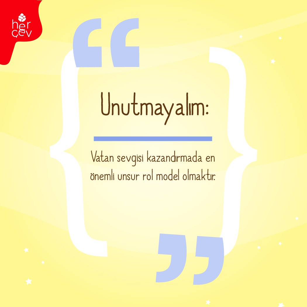 hercocugaegitim's tweet photo. İlkokul Çağındaki Çocuklara Vatan Sevgisi ve Bilinci Nasıl Kazandırılır?
#vatan
#vatansevgisi
#cocuklardavatansevgisi
#hercev
#herçev
#millet
#eğitim
#cocukegitimi
#herçocuğaeğitimvakfı
#hercocugaegitimvakfi
#herkadaş https://t.co/k2t87fQWjY