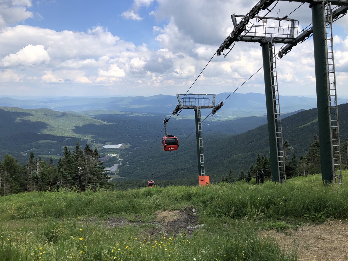 bobbymurf's tweet photo. Beautiful opening day for the Mansfield Gondola in Stowe today! #stowemountainresort #stowe #stowesummer https://t.co/3kiIGnkA0E