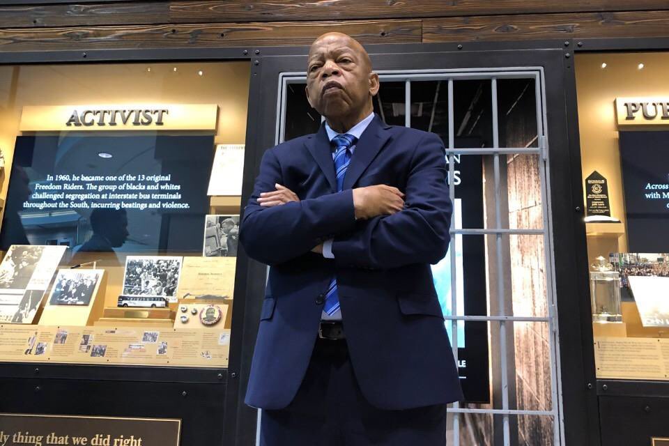 "Do not get lost in a sea of despair. Be hopeful, be optimistic. Our struggle is not the struggle of a day, a week, a month, or a year, it is the struggle of a lifetime. Never, ever be afraid to make some noise and get in good trouble, necessary trouble."- Congressman John Lewis