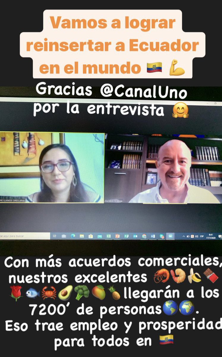 guido_chiriboga's tweet photo. Gracias @CanalUnoTv, lograremos un Mejor Ecuador
Salvaremos la economía,y con ello los EMPLEOS
Abriremos el Ecuador al mundo,y pondremos más Ecuador en el mundo
Eliminaremos barreras para abrir nuevos mercados. Ya no más extorsión “diplomática” ni presión comercial/económica https://t.co/V359sOr8Ws