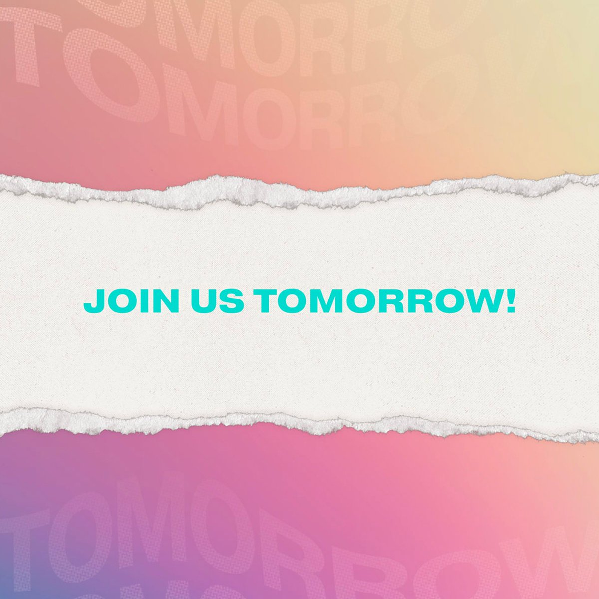 CC_Magnolia's tweet photo. - J O I N  U S -

Join us tomorrow! Whether it's in-person or online. 10 AM.

YouTube:
https://t.co/ekcd9QPqJ6

FB Live:
https://t.co/YRmzu6kjUm https://t.co/lbiA8BNrgT