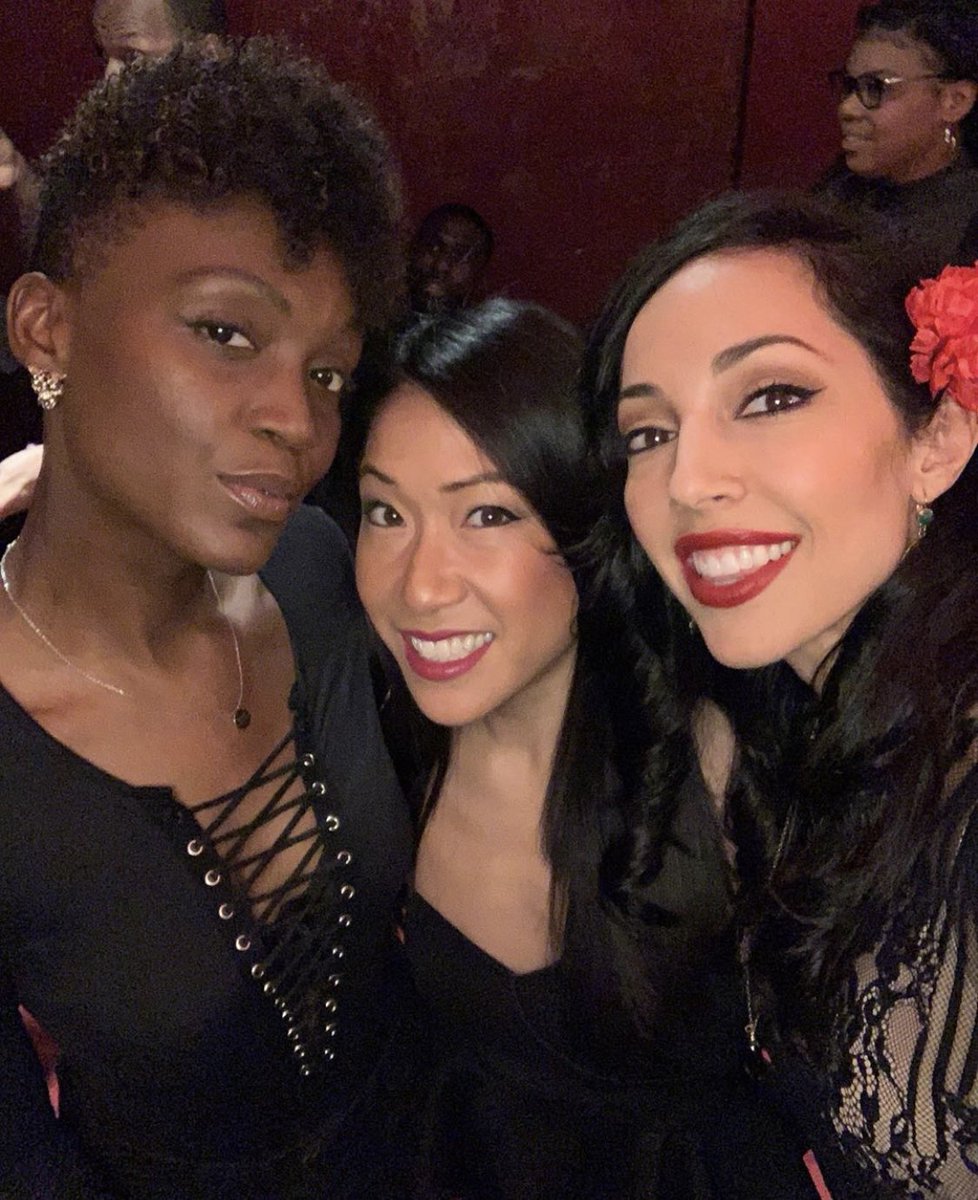 musicaladies's tweet photo. the fates being an iconic girl gang, a series of selfies https://t.co/dwhncFw0dW