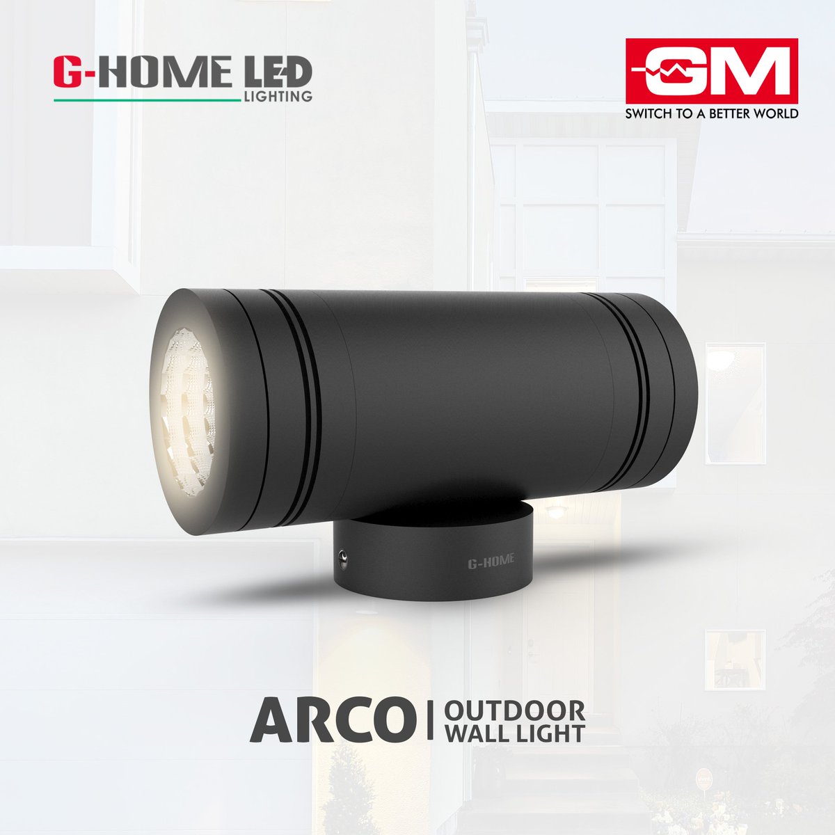 Beautify the pretty outdoor areas of your home with GM Outdoor LED wall lights.

#gmmodular #homeautomation #smarthome #smarthomeautomation #interiordesign #uae #dubai #switches #ledlights #outdoorlighting #led #fans #Designer #uaedesign #decoredesign  #madeinindia